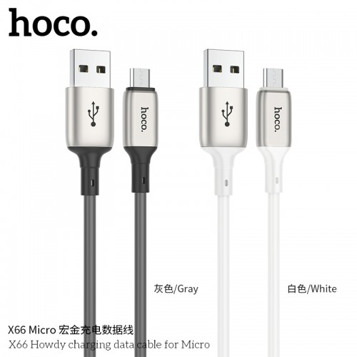X66 Howdy Charging Data Cable Micro